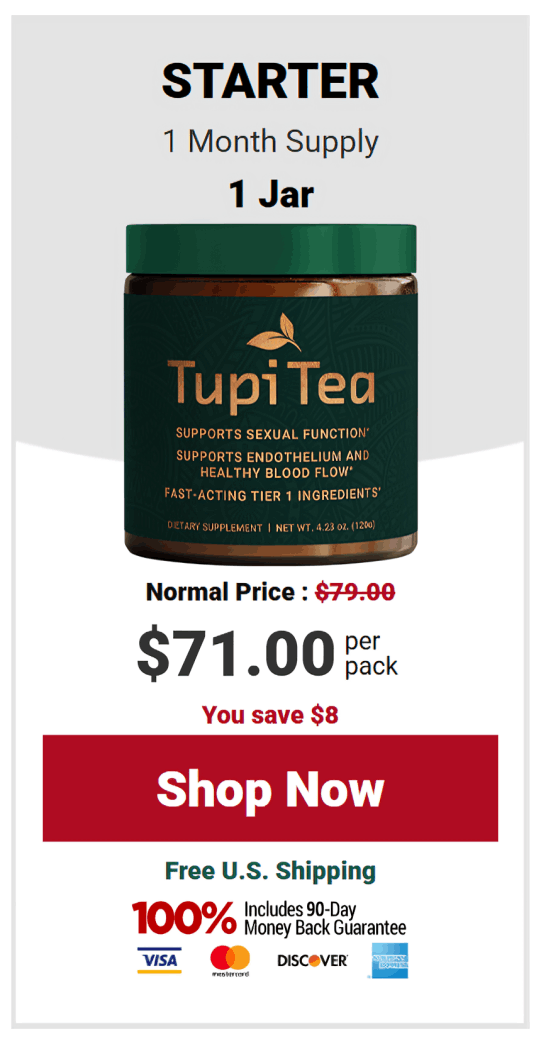 Tupi Tea price 