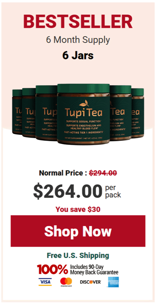 Tupi Tea offer package price 